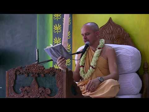 H.H.  Bhakti Aryava Pritivardhan Swami gave an English S.B. 9.23.1-21 class in Mayapur,