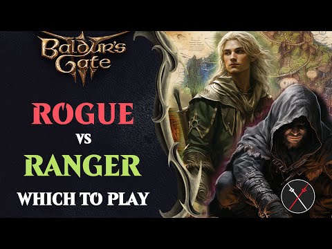 BG3 Rogue vs Ranger - Which Baldur's Gate 3 Class Should You Play?