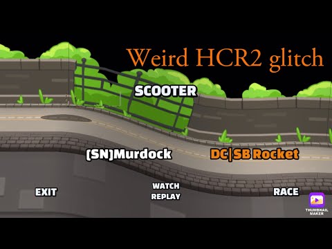 Weird glitch in HCR2