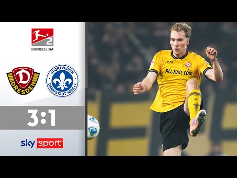 Vermeij im Doppelpack!  | Dynamo Dresden - SV Darmstadt 98 | Highlights – 2. Bundesliga 2025/26