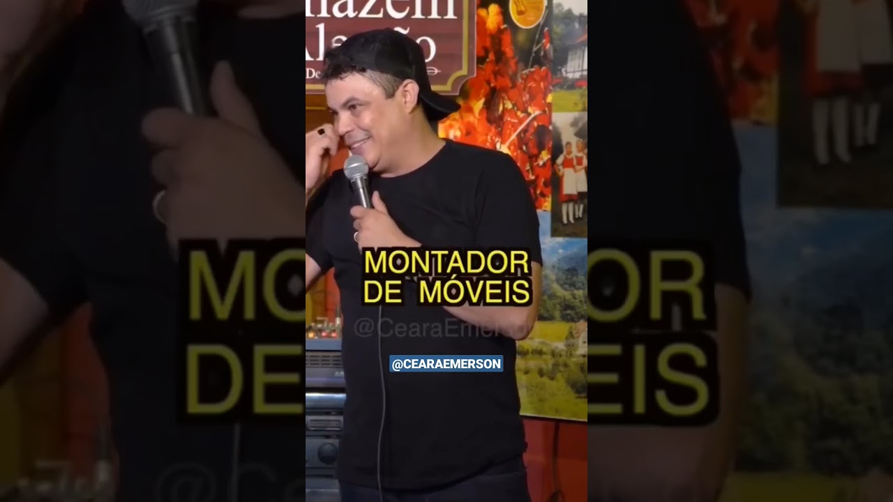 Watch Now Emerson Ceará - montador de móveis 😂 #shorts #standupcomedy #humor #montadordemoveis #plateia Emerson Ceará - montador de móveis 😂 #shorts #standupcomedy #humor #montadordemoveis #plateia