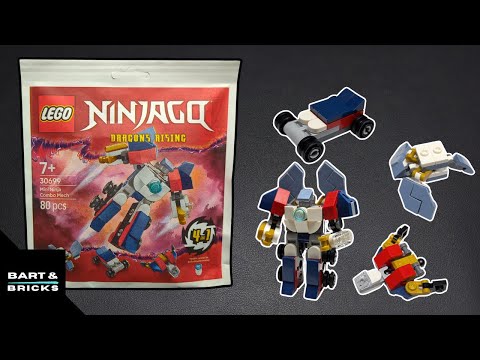 Mini Ninja Combo Mech 30699 - LEGO NINJAGO - ASMR Speed Build