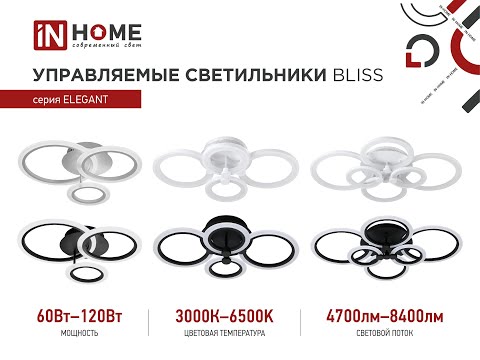 Миниатюра изображения товара Потолочный светильник INhome Elegant Bliss-B / 4690612035475