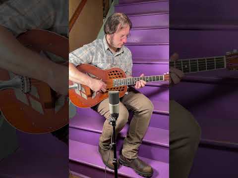 2009 National M1 Prototype Tricone Woodbody Resonator Guitar (VIDEO! Fresh Setup, Ready) image 26
