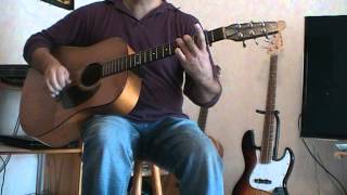 Cours ( tuto ) guitare pour L'Amérique - Joe Dassin ( partition en tab )