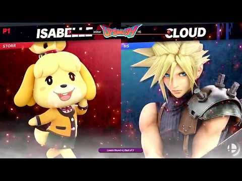 JoStorr (Wolf/Isabelle) vs. HS (Cloud) - Losers Top 24 @ UpSmash! #4