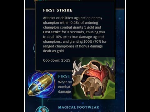 first strike and bramble vest weird interaction