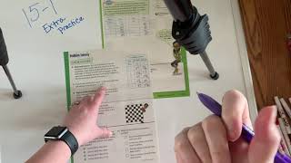 15-1 EXTRA PRACTICE, EnVision Math 2.0, 5th Grade