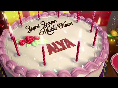 İyi ki doğdun ALYA - İsme Özel Doğum Günü Şarkısı