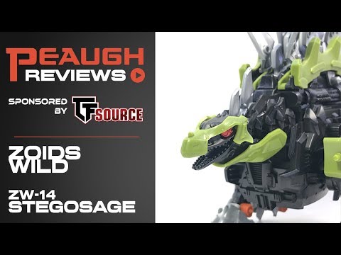 Video Review: Zoids Wild ZW-14 STEGOSAGE