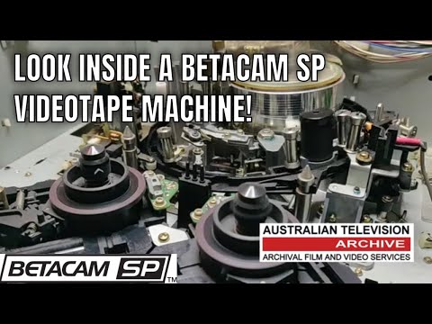 Inside a Betacam SP Videotape Machine: A Quick Look at How it Works! - Australian Television Archive