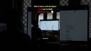 Download lagu You’re not a web developer until you’ve built THIS one thing! #shorts #viral #techshorts #techskills mp3