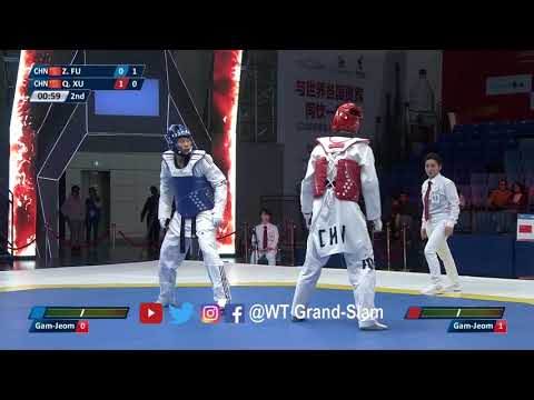Men +80kg Quarterfinal |Zhiyi FU （CHN） VS Qiang XU （CHN）