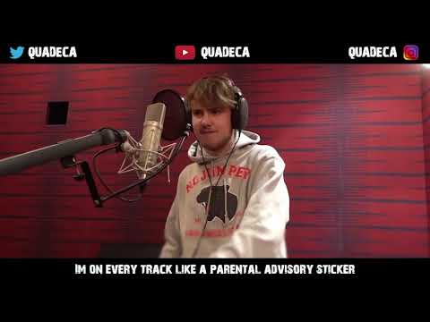 Quadeca's verse on youtube cypher Vol. 2