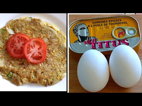 HOW TO MAKE SARDINES WITH EGG . HOW TO MAKE TORTANG SARDINAS #SARDINEOMELETTE