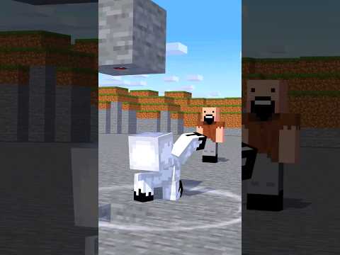 Unbelievable! Herobrine EarthBending in Minecraft!