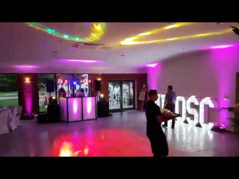 Napis MIŁOŚĆ + Dekoracja Światłem LED - Warmińskie Klimaty Tomaszkowo - DJ Grzechu Events