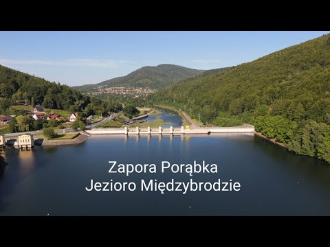 Jezioro Międzybrodzie  Zapora Porąbka