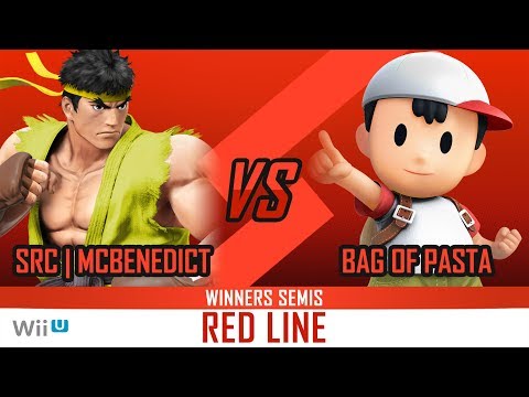 Red Line Smash 43 - SRC | McBenedict (Ryu) Vs. BagOfPasta (Ness /Charizard)