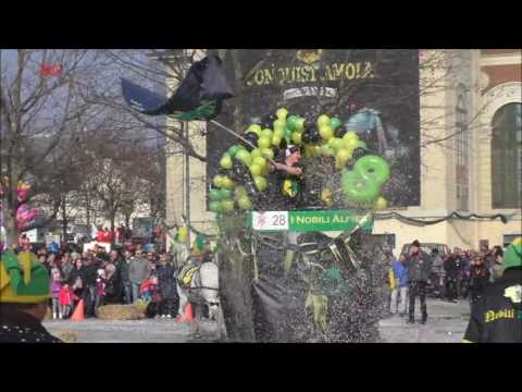 I Nobili Alfieri carro da getto - Carnevale Ivrea 2017