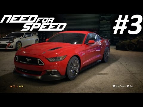 Need For Speed 2015 Walkthrough Part 3: Ford Mustang GT!