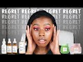 Skincare Products I REGRET Buying 👎🏾 | The Ordinary, Glow Recipe & More