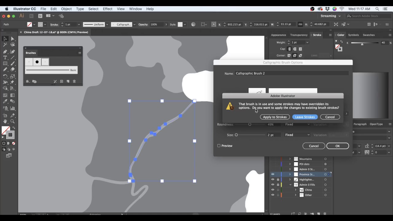 A Live Experiment in Disassembling a Map