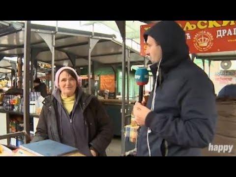 Marko u ulozi prodavca na pijaci! - DJS - (TV Happy 07.02.2020)