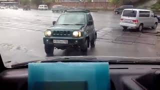 DEITA.RU Необычный способ езды во Владивостоке
