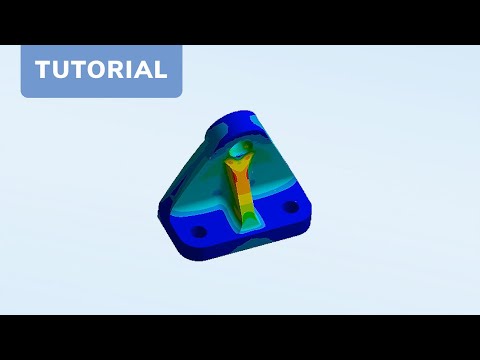 CADFEM Tutorial Nr. 3 - Geometrie: Änderung  zur  Absenkung der Spannungen