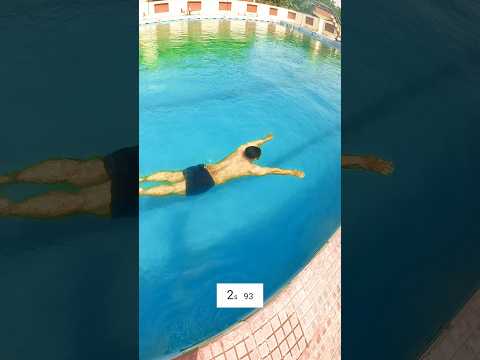 My Friend Swimming after 10 Years with No Practice, No Goggles, No Cap - Swimming Tips #swimming