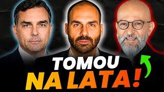🚨 EDUARDO BOLSONARO: JORNALISTA FALOU BESTEIRA E TOMOU RESPOSTA