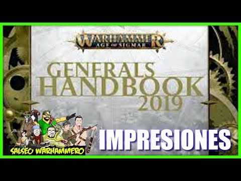 Warhammer Age of Sigmar Generals Handbook 2019 IMPRESIONES!