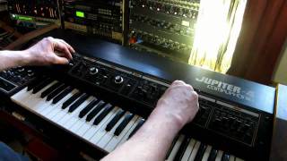 Video thumbnail for ACE TONE Rhythm Ace FR3 / ROLAND Jupiter4 by mick frigerio