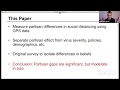 Matthew Gentzkow - Polarization and Public Health: Partisan Differences in Social Distancing