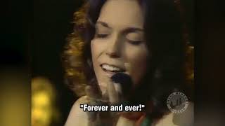 The Carpenters - There&#39;s a Kind of Hush PROMO VIDEO Full HD (with lyrics) 1976