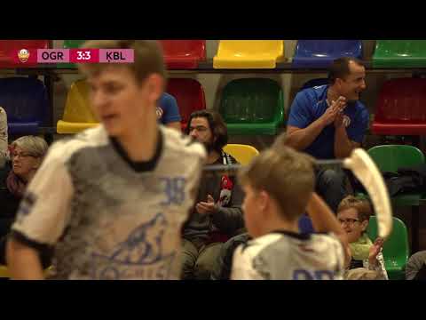 ZU14 čempionāts florbolā: Ogres Vilki - Ķekavas Bulldogs - Highlights (13.10.2019)