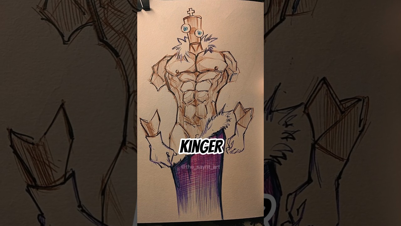 Drawing Kinger from TADC #Sketch #artwork #sketchbook #kinger #drawing #artwork #foryou #fyp