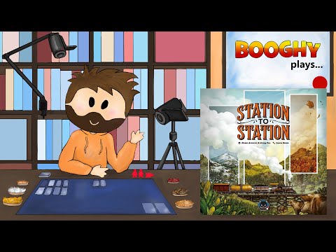 Booghy plays... Station to Station(3p, Playthrough, Review)