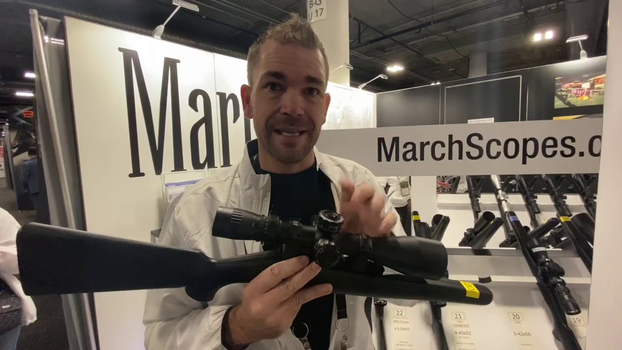 Shot show 2020 March scopes new 5-42 x56