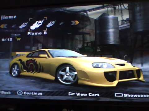 NFS Most Wanted - Ronnie's And Bull's Car (PS2)
