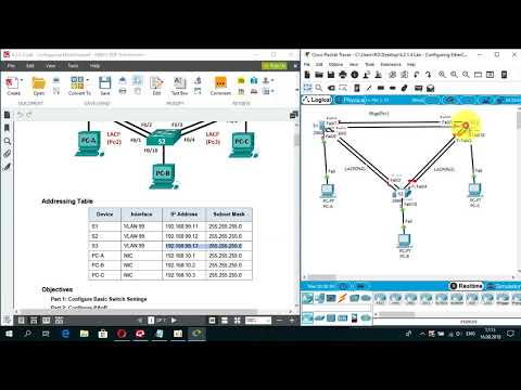 4.2.1.4 Lab - Configuring EtherChannel