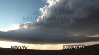 preview picture of video '9/9/2010 Time Lapse Super Cell Thunderstorm Growing Footage'