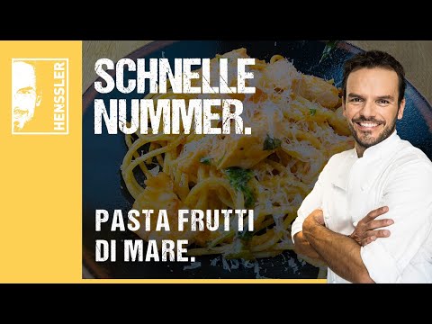 Quick pasta "Frutti di mare" recipe by Steffen Henssler