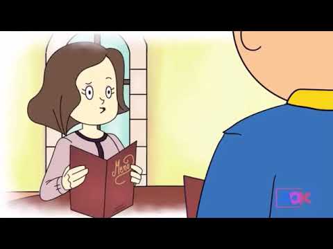 Caillou The Grownup: Caillou Goes On A Date, Caillou Throws A Tantrum Over Pizza At A Restaurant