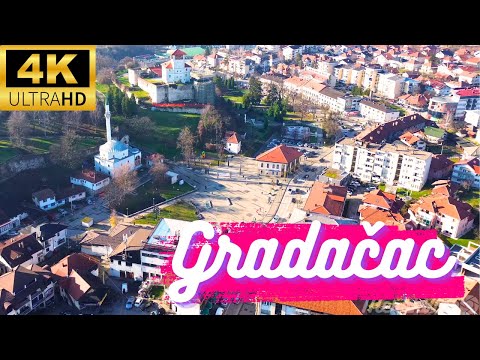 Gradačac : Bijela kula Zmaja od Bosne I Walking Tour  (4K)
