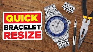 How To Adjust Your Metal Watch Band Fast (Easiest Way To Remove Links)