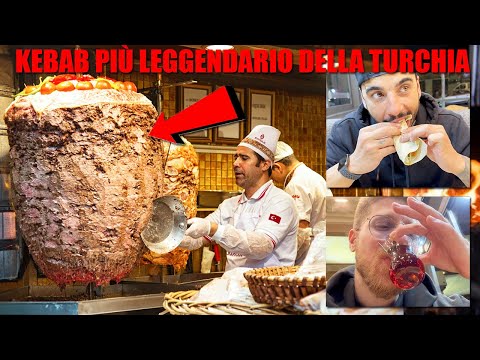 PROVIAMO IL VERO KEBAB PIÙ LEGGENDARIO DI TUTTA LA TURCHIA - MAI MANGIATO UN KEBAB COSÌ STRANO!