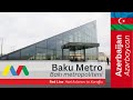 Baku Metro Bakı Metropoliteni Red Line Eastern Part
