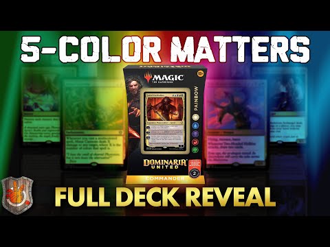 “Painbow” Full Deck Reveal - Dominaria United | The Command Zone 481 | Magic: The Gathering EDH